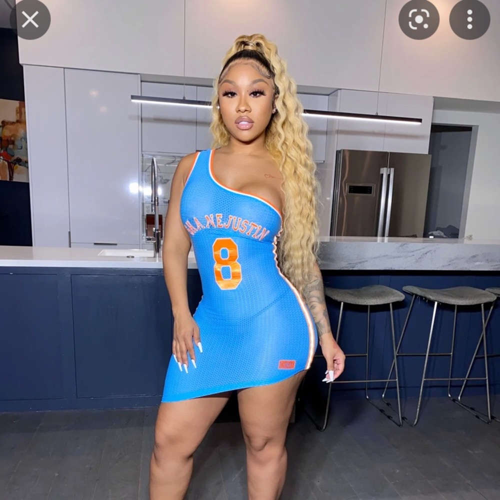 Shane justin jersey dress.